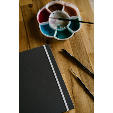 Carnet aquarelle artisanal