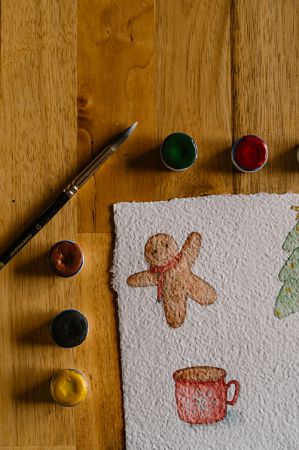 3 idées cadeaux pour aquarelliste: la box de Noel par des artisans français !