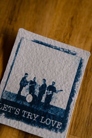 cyanotype papier artisanal