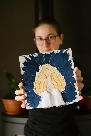 techniques sur papier fait main madame la papetiere