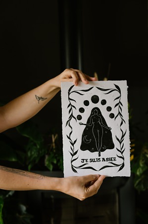 techniques sur papier fait main madame la papetiere