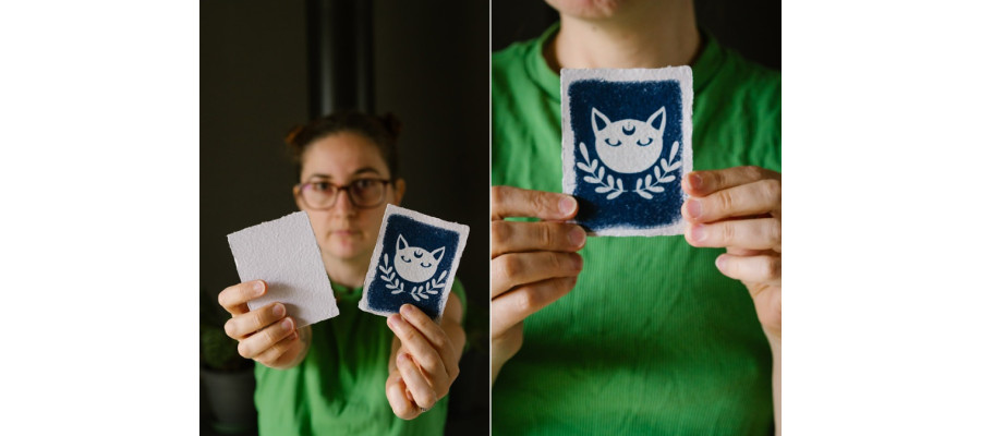 Test du Cyanotype sur Papier Artisanal : Une Expérience Réussie !